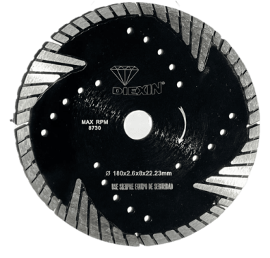 DIEXIN - DIsco de diamante turbo con segmento protector